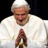 Papst Benedikt XVI. spricht in Freiburg. dpa