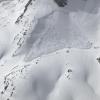 Diese Lawine ist im März dieses Jahres in der Nähe des Nebelhorns abgegangen. Sechs Skitourengeher sind dabei mitgerissen worden, blieben aber unverletzt, hieß es damals im Bericht.