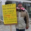 Will mit Afd Wählern ins Gespräch kommen: Roland Wuchterl in Westendorf.