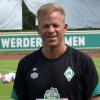 Werder Trainer Marcus Anfang beim Training.