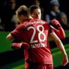Toptorjäger Robert Lewandowski traf in der 39. Minute zum 1:0 für den FC Bayern.