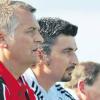 Trainer Stefan Tutschka und Co-Trainer Ovidiu Palcu (von links) können mit dem Start in die Saison und dem Umbruch beim FC Affing zufrieden sein. 