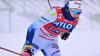 Linn Svahn aus Schweden gewinnt den Sprint in Goms in der Schweiz.