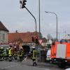 Am Dienstag ereignete sich in Donauwörth Berg gegen 11 Uhr ein Autounfall. 