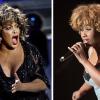 Tina Turner (links) wehrt sich gegen ein Plakat einer Tribute-Show mit Dorothea "Coco" Fletcher.