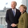Angela Merkel kennt Joe Biden schon lange: 2013 war er etwa als Vizepräsident unter Barack Obama zu Gast in Berlin. 	