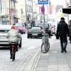 Autos haben in der Landsberger Innenstadt in der Regel Vorrang vor Radfahrern oder Fußgängern. Das könnte sich ändern, wenn die Konzepte des Verkehrsplaners Hermann Knoflacher verwirklicht werden. Foto: Julian Leitenstorfer