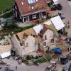 Erst bei Tageslicht wurde das ganze Ausmaß der Zerstörung sichtbar: Wie hier am Ortsrand von Affing richtete der Tornado in der Region verheerende Schäden an.