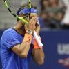 Rafael Nadal ist im Achtelfinale der US Open ausgeschieden.