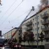 Wohnungsbrand in der Donauwörther Straße. Bild: Berufsfeuerwehr Augsburg