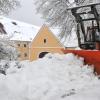 Das Augsburger Land versinkt im Schnee.