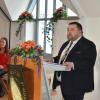 Bürgermeister Sebastian Bernhard gab beim Neujahrsempfang einen Ausblick auf anstehende Projekte in der Gemeinde.