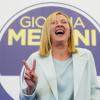Giorgia Meloni ist die Siegerin der Parlamentswahlen in Italien. Sie wird die erste Frau an der Spitze einer italienischen Regierung.