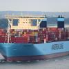 Das Containerschiff "Mumbai Maersk" ist in etwa so groß wie die "Madrid Bridge", die viele neue Kochbücher geladen hatte.