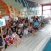 Das Hallenbad an der Aindlinger Schule wird rege genutzt für den Unterricht, wie hier beim Schwimmfest der Lechrain-Schule. 	