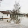 Hochwasser in Harburg. Bild: Lembeck