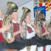 Stimmungsmusik wie hier beim Blasmusik-Cup oder die Mitwirkung bei vielen kirchlichen und geselligen Veranstaltungen im Jahreslauf: die Musikkapelle Walkertshofen war auch 2010 wieder viel unterwegs. 