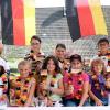 WM 2010: Fans aus Krumbach zeigen Farbe