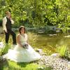 Bei Daniela und Günter Teubner aus Adelsried hat an der Hochzeit alles gepasst:
Gäste, Wetter, Stimmung!