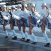 Auch die Teeniegarde des Mittelstetter Faschingsclubs war in diesem Jahr beim Obermeitinger Kinderfasching mit von der Partie und zeigte bei eisigen Temperaturen ihr Können.  