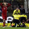 Dortmund gegen Bayern: Arjen Robben nach dem verschossenen Elfmeter.