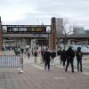 Das Football-Stadion der Baltimore Ravens in der US-Stadt Baltimore dient seit knapp einem Monat als Massenimpfzentrum.