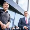 FDP-Chef Christian Lindner oder Grünen-Chef Robert Habeck: Wer wird Bundesfinanzminister?.