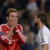 Bayern-Spieler Mario Goetze beim Spiel gegen Real Madrid: Seine Mannschaft hat eine bittere Niederlage kassiert. 