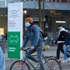 Die Maskenpflicht für Fahrradfahrer in der Innenstadt und den Stadtteilzentren wird gelockert. Am Kuhsee, Hochablass und der Wertach gilt sie weiterhin.