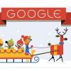 Frohes Fest 2014! Google wünscht uns mit einem fröhlichen Doodle schöne Festtage.