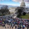 Es ist das erste Mal, dass der «March for Life» stattfindet, nachdem das Oberste Gericht der USA das Recht auf Abtreibung im vergangenen Jahr gekippt hat.