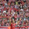 Lahm wurde bei seinem letzten Spiel für den FC Bayern minutenlang von den Fans verabschiedet.