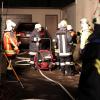 Ein Feuer hat in Jettingen-Scheppach (Landkreis Günzburg) den Keller eines Einfamilienhauses zerstört und einen Schaden von etwa 150.000 Euro angerichtet. 