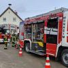 Mehrere Feuerwehren waren nach einem schlimmen häuslichen Unfall in Natterholz vor Ort.