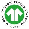 Das «Global Organic Textile»-Siegel (GOTS) hat strenge ökologische und soziale Kriterien entsprechend der Internationalen Arbeitsorganisation (ILO). 