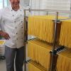 Der Herr der Nudeln: Michael Maul fertigt seine Pasta von Hand.  	