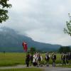 Bittgänge sind im Mai vielerorts eine religiöse Tradition. Das Bild entstand beim sogenannten "Wurmfeiertag" in Schwangau.