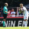 In Testspielen trug Niklas Dorsch bereits die Spielführerbinde. Womöglich ist er der neue Kapitän des FC Augsburg.