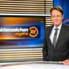 ZDF-Moderator Rudi Cerne im Studio der Fahndungssendung «Aktenzeichen XY ... ungelöst».