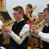 Mit Hingabe ließen die Bläser beim Konzert des Musikvereins Obergriesbach ihre Instrumente erklingen. Foto: Robert Egg