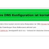 Auf der Test-Seite www.dns-ok.de können Internetnutzer prüfen, ob ihr System vom "DNS-Changer" infiziert ist. Beim Aufruf dieser Seite  erhalten Nutzer, deren Computersystem von dem Schadprogramm manipuliert wurde, eine Warnmeldung mit roter Statusanzeige. 
