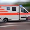 Bei Wessobrunn hat sich ein Motorradfahrer verletzt und musste ins Krankenhaus gebracht werden.