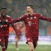 Robert Lewandowski und der FC Bayern München treffen am Wochenende auf Bielefeld.