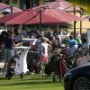 Herrlichstes Wetter empfing die Golfer in Burgwalden, um zugunsten der Kartei der Not zu spielen.