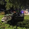 Bei einem Verkehrsunfall in der Nähe von Altenstadt wurden in der Nacht zum Samstag, 26.9.2020, drei Menschen verletzt.