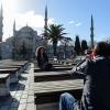 Jedes Jahr kommen Millionen Deutsche in die Türkei. In Istanbul machen viele ein Urlaubsfoto vor der Blauen Moschee. Nach dem Anschlag hat die Tourismusbranche große Sorgen.