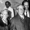 Der ehemalige Staats- und Parteichef der DDR, Erich Honecker und seine Ehefrau Margot.