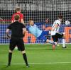 Florian Neuhaus schoss den Führungstreffer für die DFB-Elf. Am Ende stand ein ärgerliches 1:1-Unentschieden.