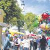 Beim Pfingstfest in Klosterlechfeld zog der zweitägige Markt zahlreiche Besucher an. 