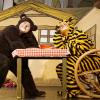 In die Welt des „Kleinen Tigers“ und des „Kleinen Bärs“ entführt das Münchner Theater für Kinder im Amphitheater Mindelzell. 	 Münchner Theater für Kinder 